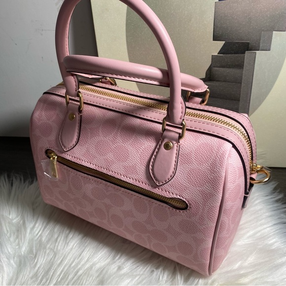 Coach Blush Pink Satchel - Picture 4 of 5
